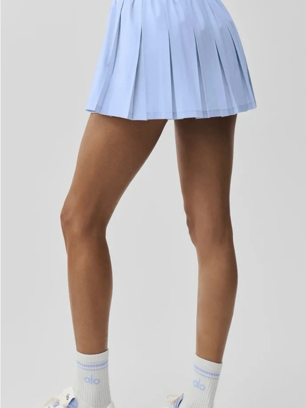 ALO Yoga : Rally Tennis Skirt . Size. M. Color Light Provence Blue